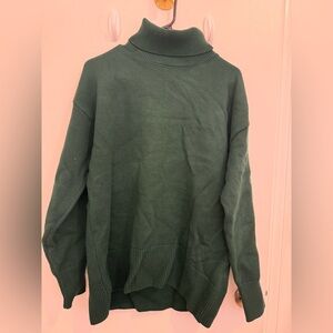 Oversized Green Sweater